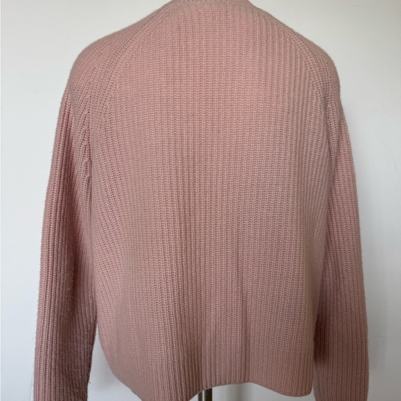 Have Women's Pink Cashmere Cardigan Sweater - Picture 2 of 5